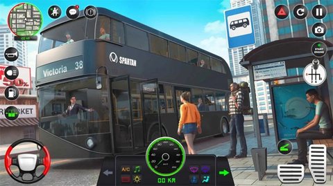 城市长途汽车模拟器3D(City Coach Bus Simulator 3D)