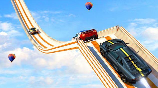 不可能的空中轨道挑战(Ramp Car Stunts Adventure Car Racing Games)