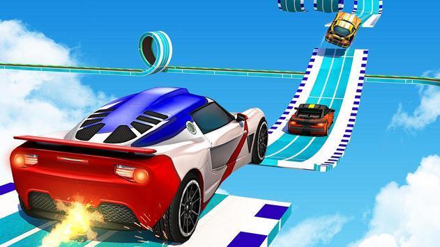 不可能的空中轨道挑战(Ramp Car Stunts Adventure Car Racing Games)