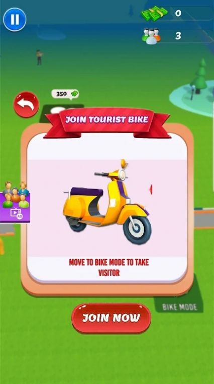 自行车出租主题公园大亨(Bike Taxi - Theme Park Tycoon)