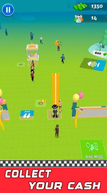 自行车出租主题公园大亨(Bike Taxi - Theme Park Tycoon)