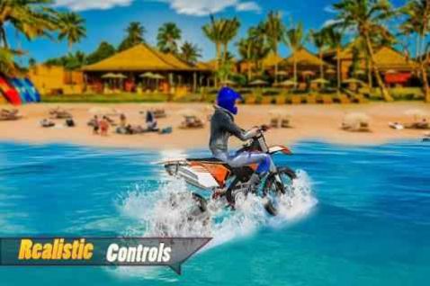 水摩托车自行车(Water Surfer Moto Bike Race)