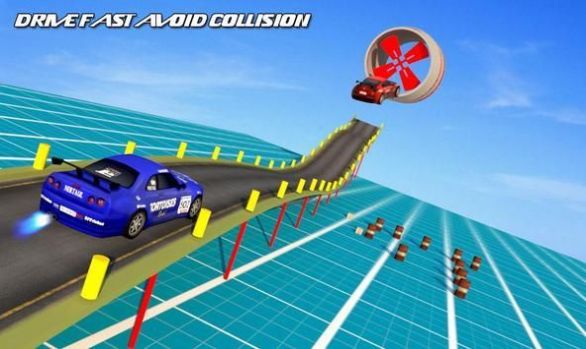 空中坡道汽车特技3D(Mid Air Ramp Car Stunts 3D)