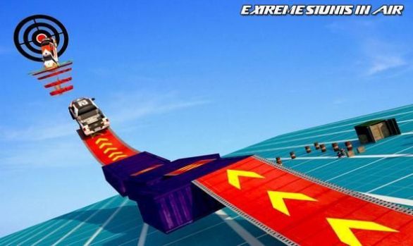 空中坡道汽车特技3D(Mid Air Ramp Car Stunts 3D)