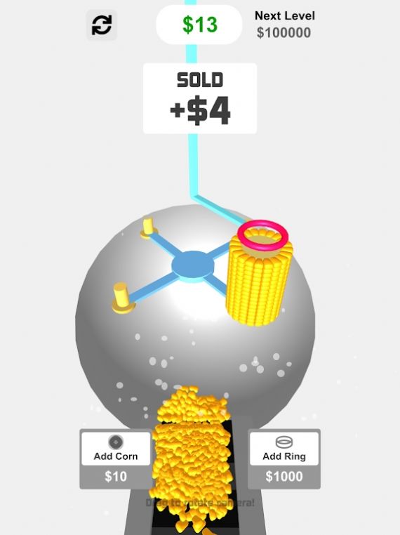 放置玉米脱粒机(Corn Machine)