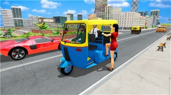 驾驶人力车运输模拟(AUTO RIKSHAW SIMULATOR)